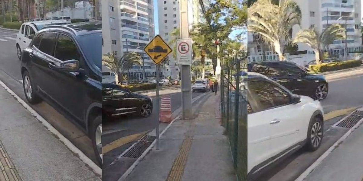 Motorista para em local proibido e acusa suposta 'máfia' da Transalvador