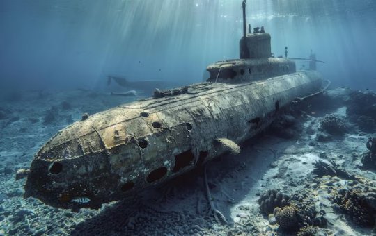 Submarino afunda no egito e deixa seis mortos