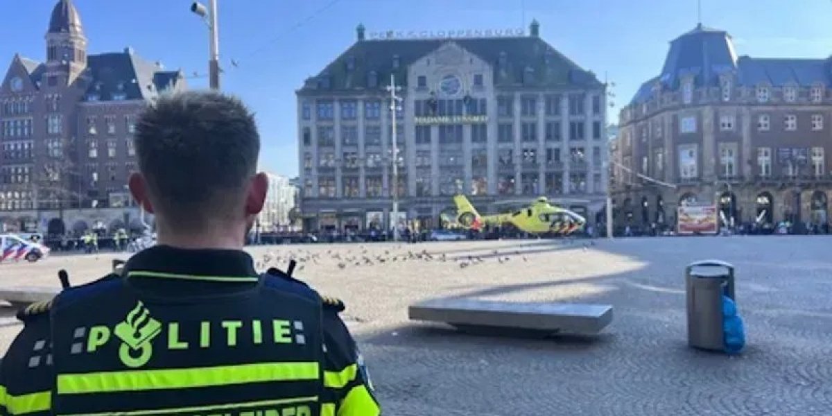 Homem com faca ataca e deixa feridos em Amsterdam