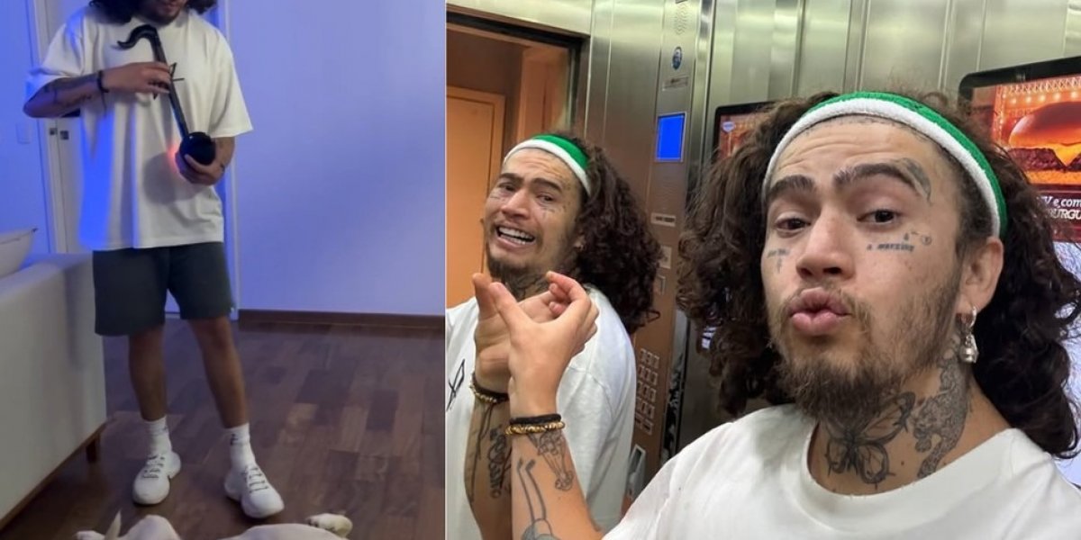 Após internação, Whindersson Nunes retorna às redes sociais com vídeo ao lado de sua cadela