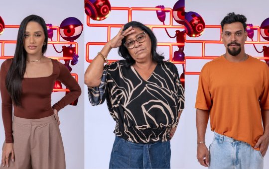 BBB 25: Eva, Joselma e Vinícius estão no 11º Paredão