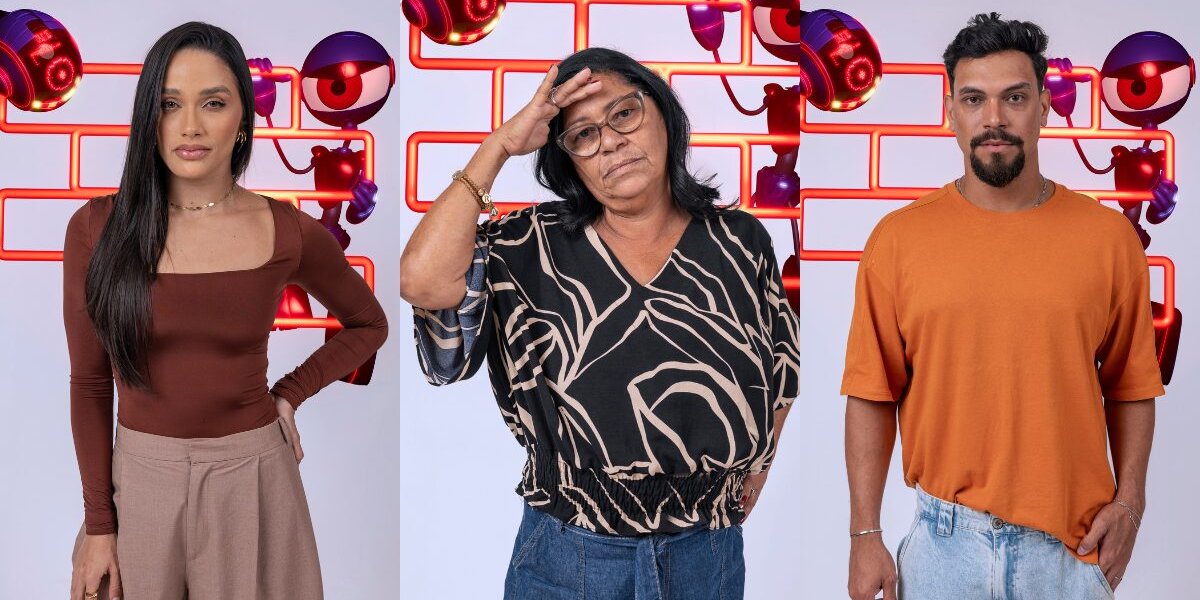 BBB 25: Eva, Joselma e Vinícius estão no 11º Paredão