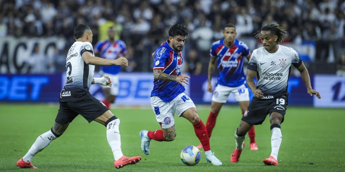 Bahia x Corinthians: onde assistir, horário e prováveis escalações