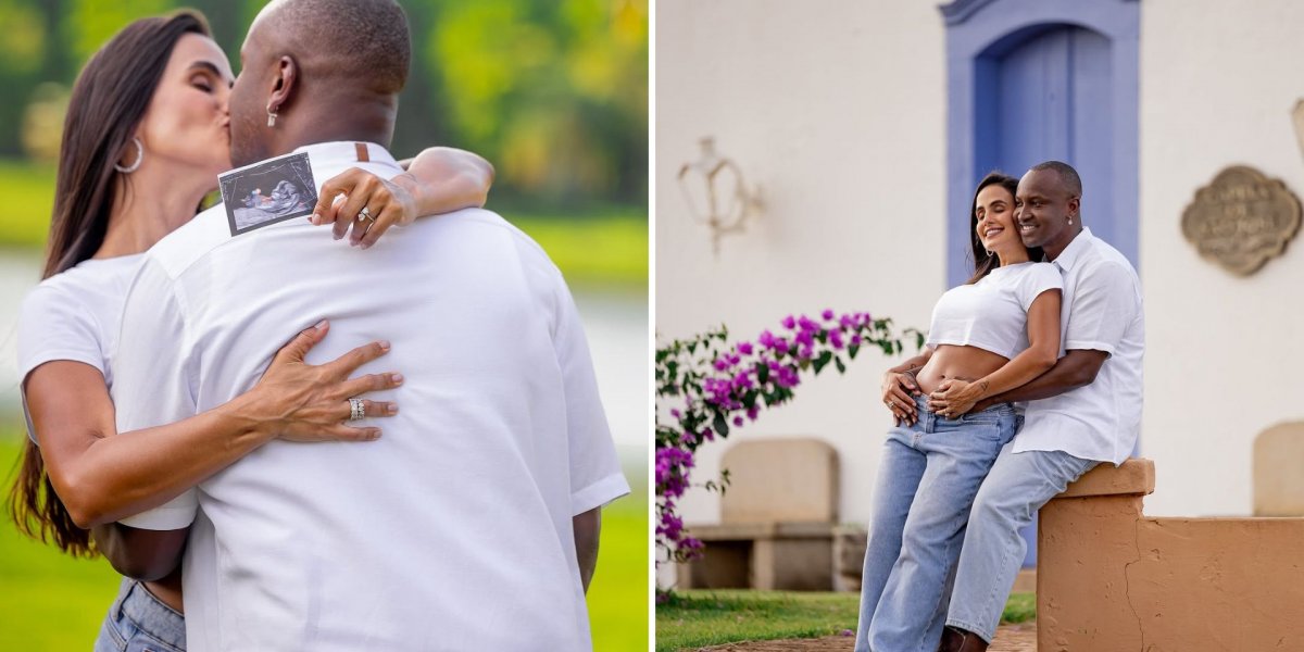Thiaguinho e Carol Peixinho anunciam primeira gravidez: 'Nosso amor transbordou'