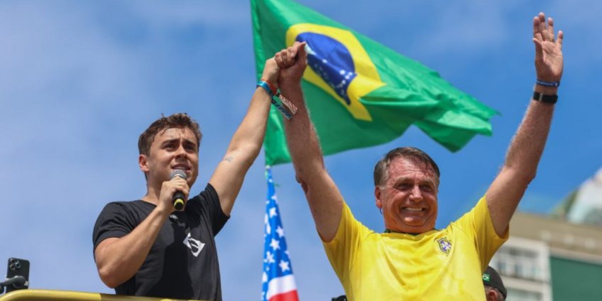 Bolsonaro e Nikolas Ferreira zombam de ato contra a anistia na Av. Paulista