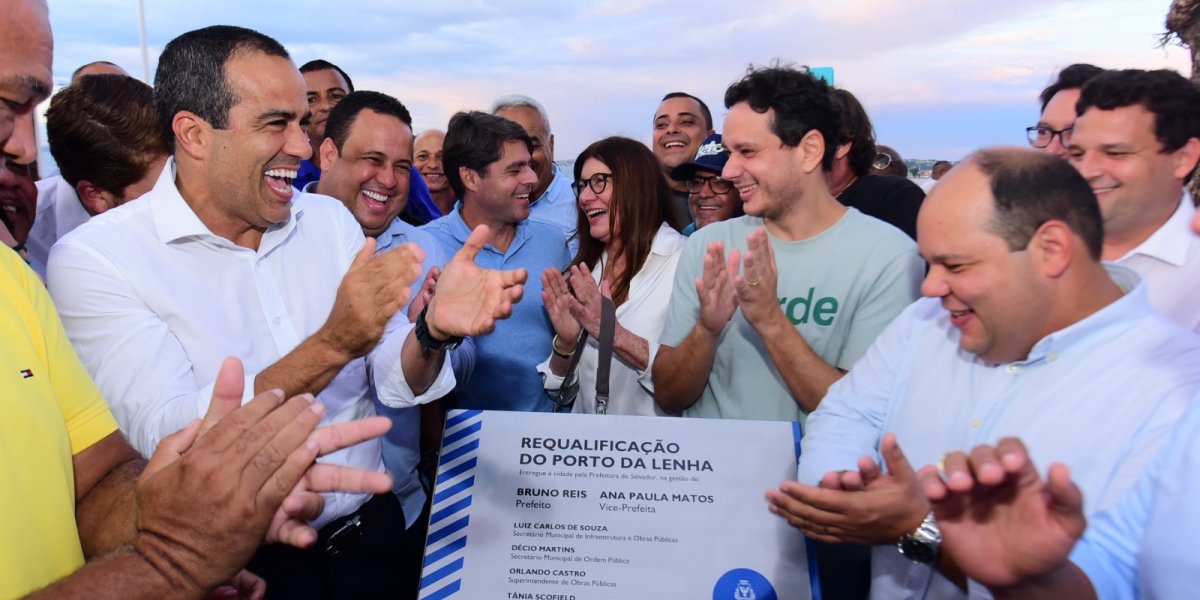 Prefeitura de Salvador entrega novo Porto da Lenha com 15 quiosques para comerciantes