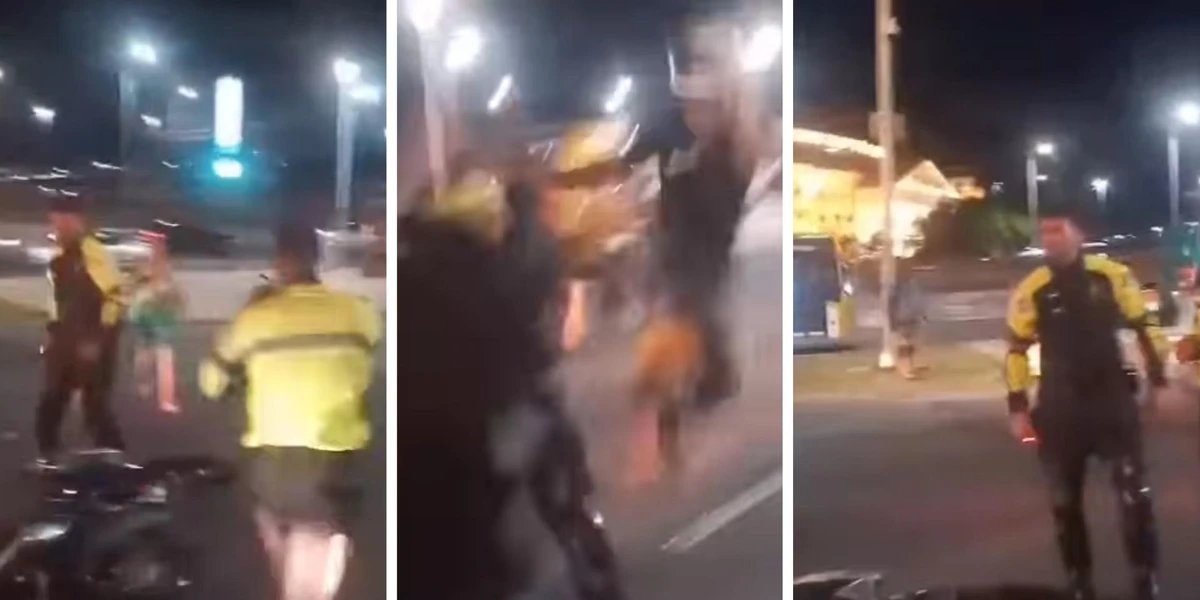 Motociclista agride agente da Transalvador com ‘voadora’