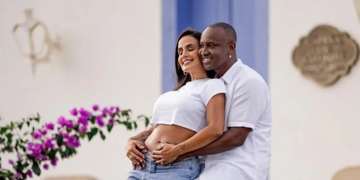 Fofura! Thiaguinho aparece em vídeo emocionado ao ver ultrassom do primeiro filho