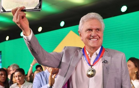 Caiado lança candidatura à Presidência pelo União Brasil em evento em Salvador