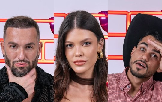 BBB 25: Diego, João Gabriel e Vitória estão no Paredão