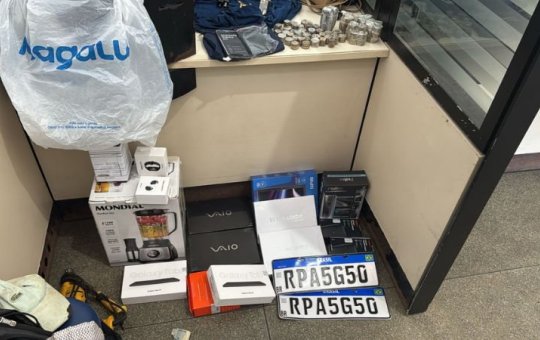 Cincos pessoas são presas após assalto a Magazine Luiza