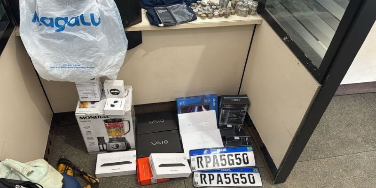 Cincos pessoas são presas após assalto a Magazine Luiza