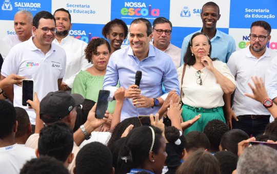 Prefeitura de Salvador chega à 30ª escola inaugurada desde 2021 com unidade na Mata Escura