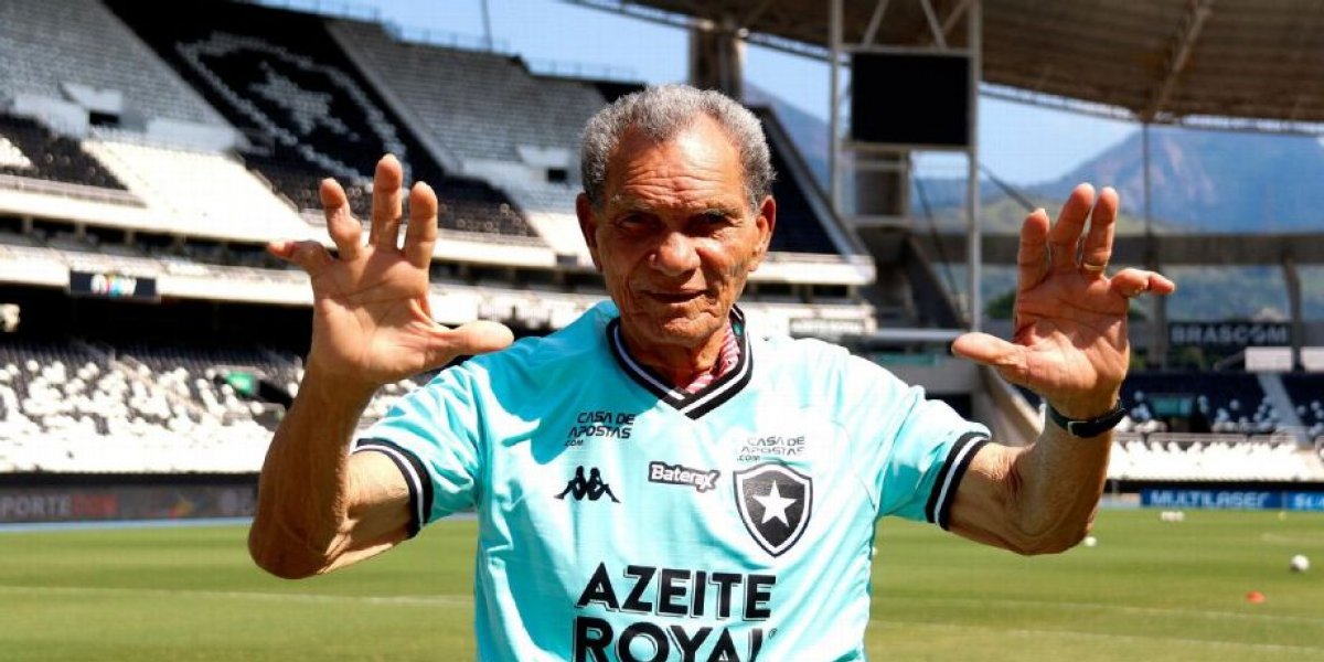 Ídolo do Botafogo e ex-Seleção Brasileira morre aos 88 anos