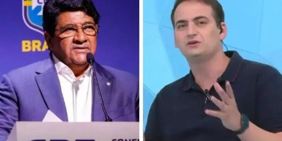 Jornalista de esportes vira réu na Justiça após ofender Ednaldo Rodrigues; entenda
