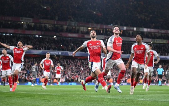 Arsenal e Inter de Milão vencem seus jogos e complicam as vidas de Real Madrid e Bayern