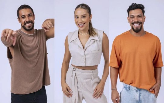 BBB 25: Maike, Renata e Vinícius formam o 15º Paredão