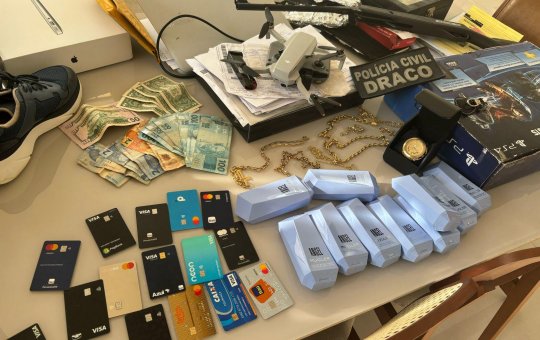 Veja os itens apreendidos na Operação Falsas Promessas