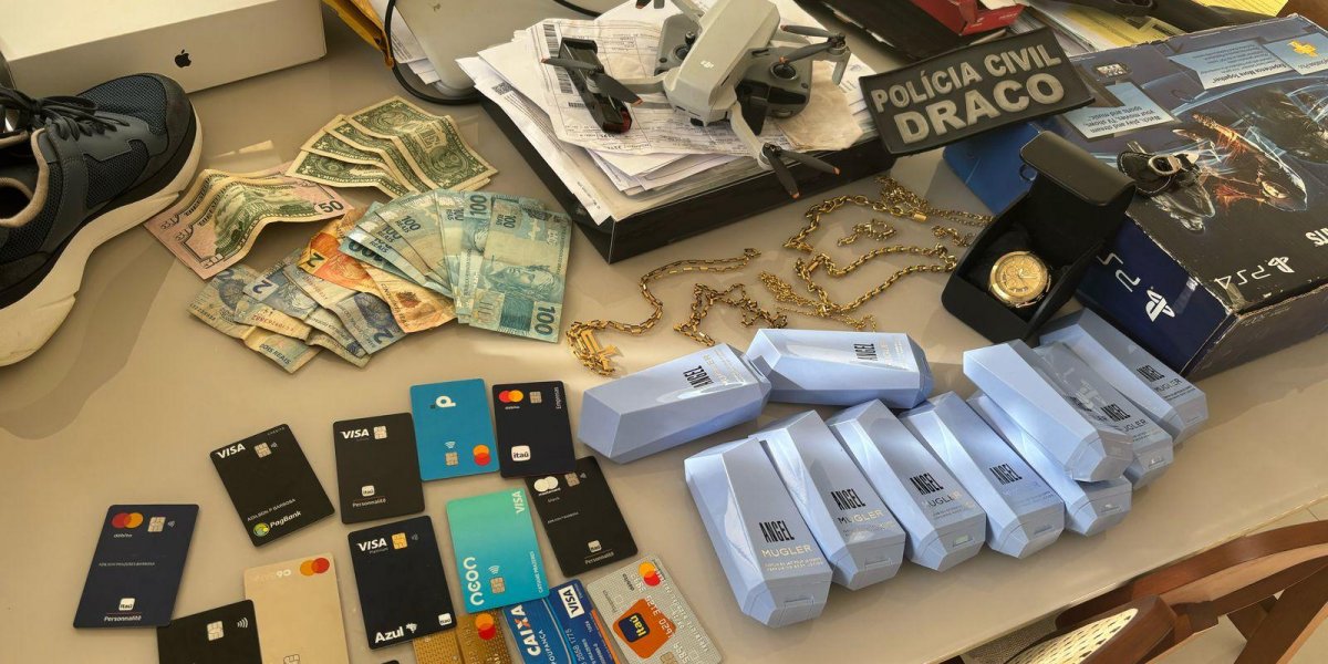 Veja os itens apreendidos na Operação Falsas Promessas