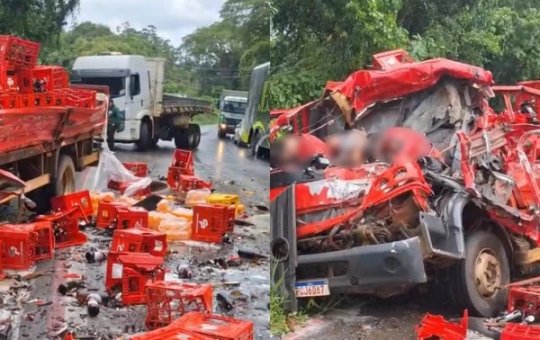 Acidente grave deixa três vítimas fatais na BR-415, no Sul da Bahia