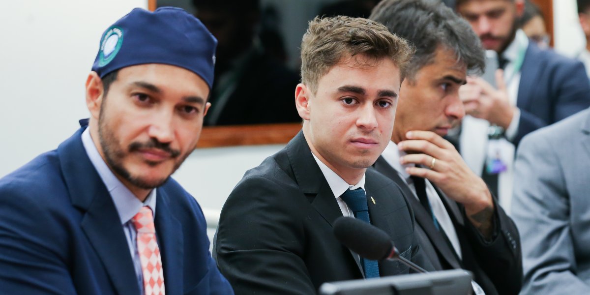 Nikolas Ferreira ironiza greve de fome de Glauber Braga: "Já voto no Bolsonaro"