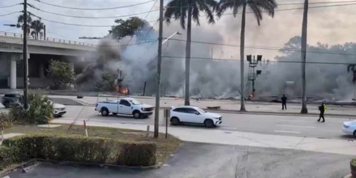 Avião cai na Flórida e deixa mortos