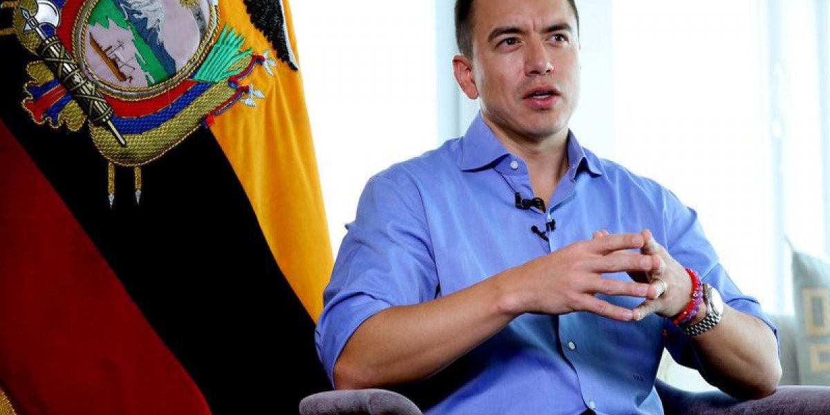 Daniel Noboa é reeleito presidente do Equador com larga vantagem