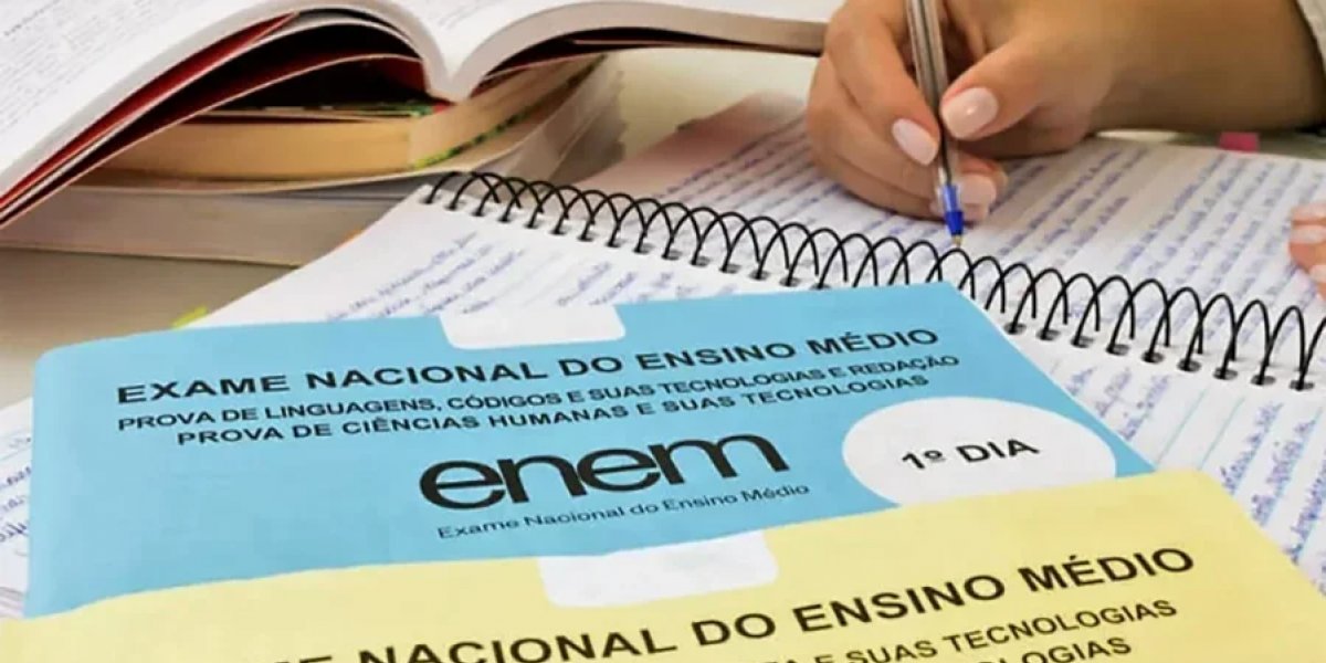 Alunos podem solicitar isenção da taxa de inscrição para o Enem 2025