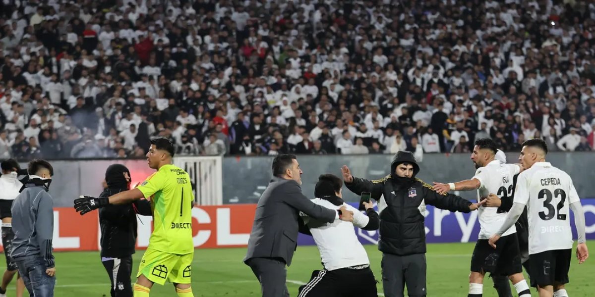Torcedores do Colo-Colo são punidos por 12 anos após invasão de campo