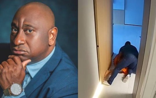 Novo ângulo de câmera mostra advogado puxando esposa pelo apartamento