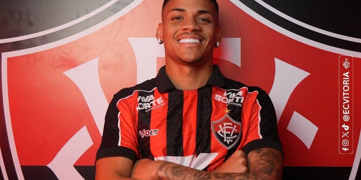 Vitória anuncia Maykon Jesus, lateral esquerdo do Atlético-MG