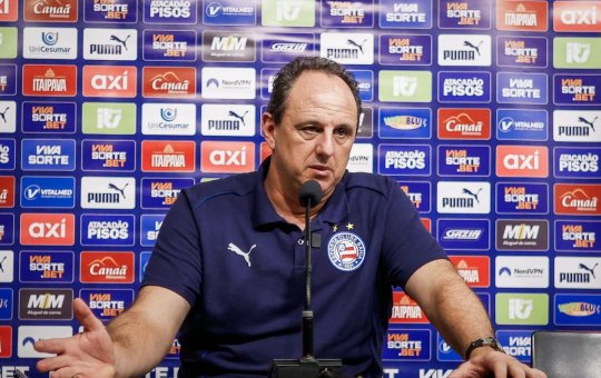 "A gente realmente foi mal", admite Rogério Ceni após goleada do Bahia para o Cruzeiro