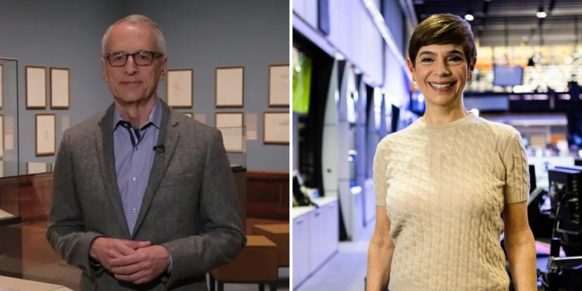 Jorge Pontual se confunde ao vivo na Globo e Renata Lo Prete contorna a situação