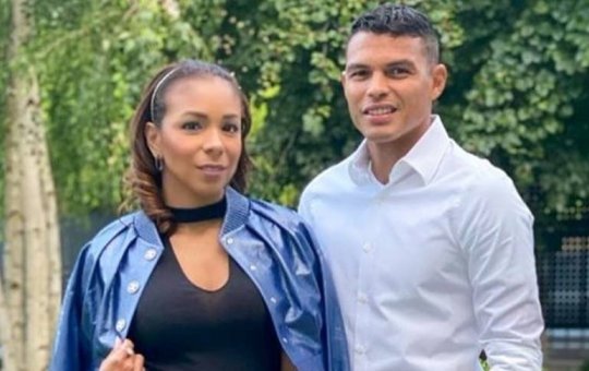 Esposa de Thiago Silva, Belle rebate comentários de que tem ‘cara de pobre’