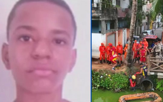 Corpo de adolescente de 14 anos desaparecido após cair em lagoa é encontrado