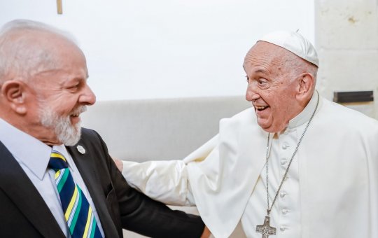Lula e a primeira-dama irão para o funeral do papa Francisco em Roma
