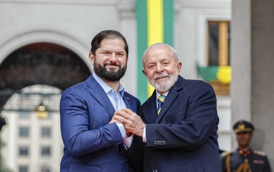 Lula recebe o presidente do Chile para visita de Estado e fórum empresarial