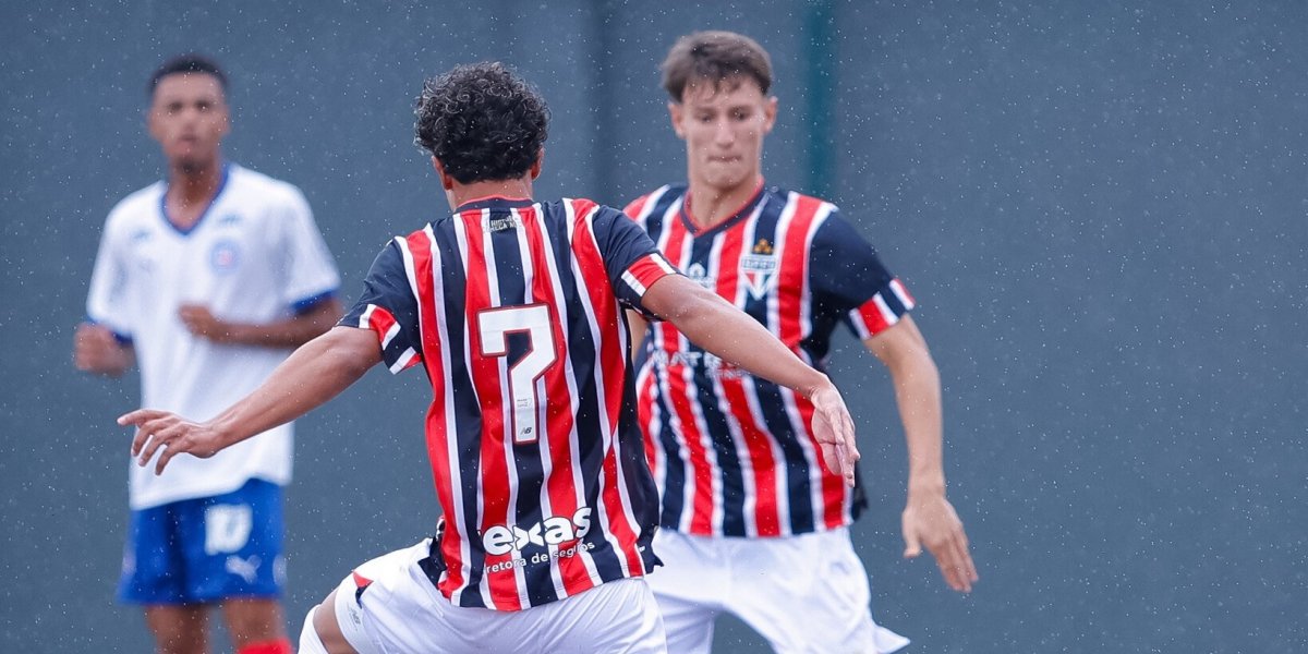 'Pivetes de aço' vacilam e empatam com São Paulo na Copa do Brasil sub-17