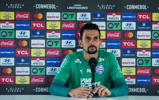 Marcos Felipe acredita no triunfo do Bahia pela Liberadores amanhã: "Temos condições de vencer"