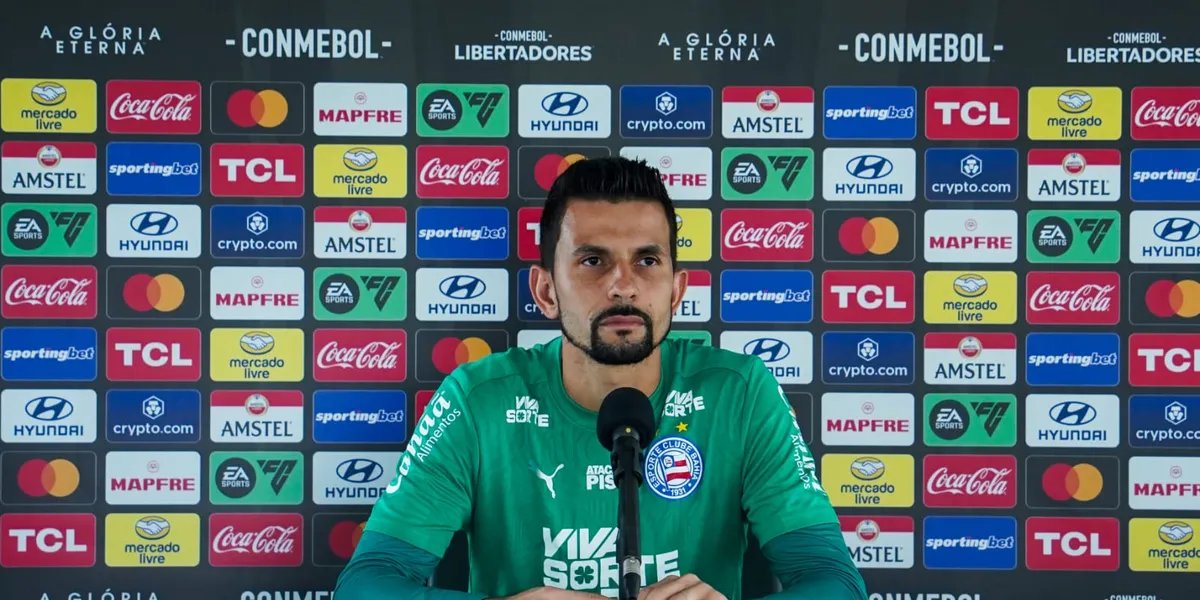 Goleiro Marcos Felipe concedeu entrevista