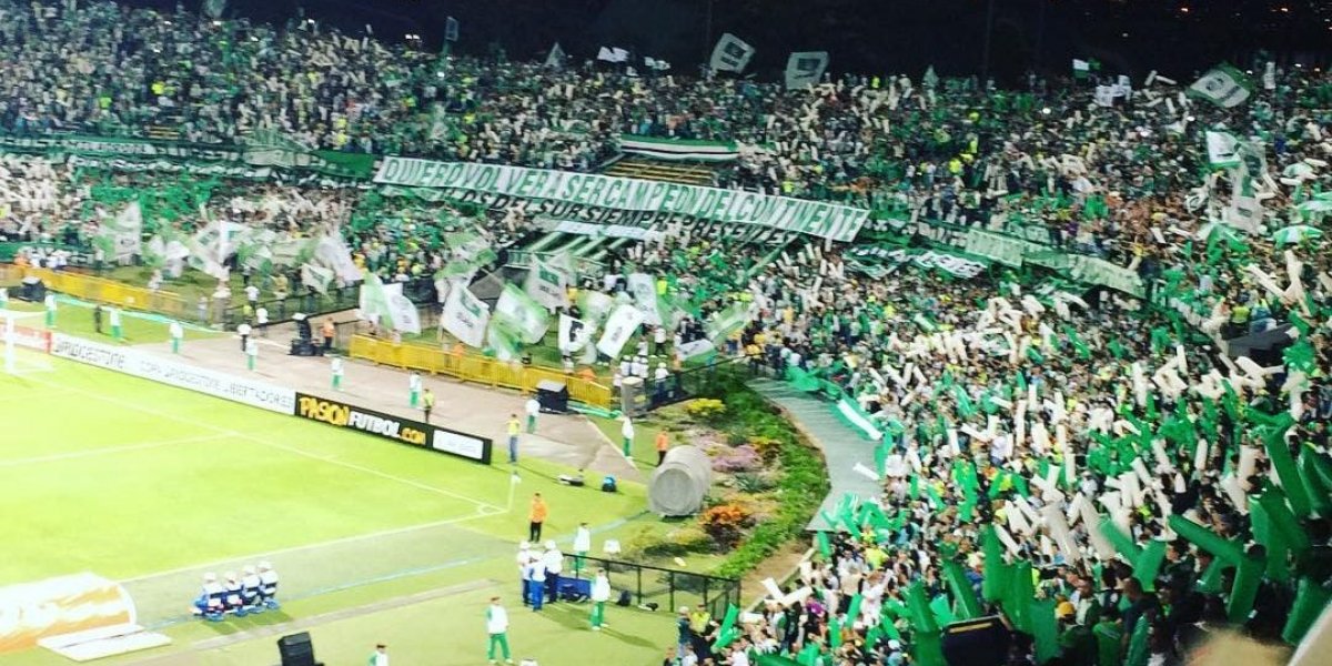Torcida do Atlético Nacional-COL
