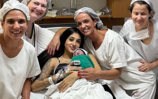 Nasce Maysha, filha de Bia Miranda com o cantor Gato Preto