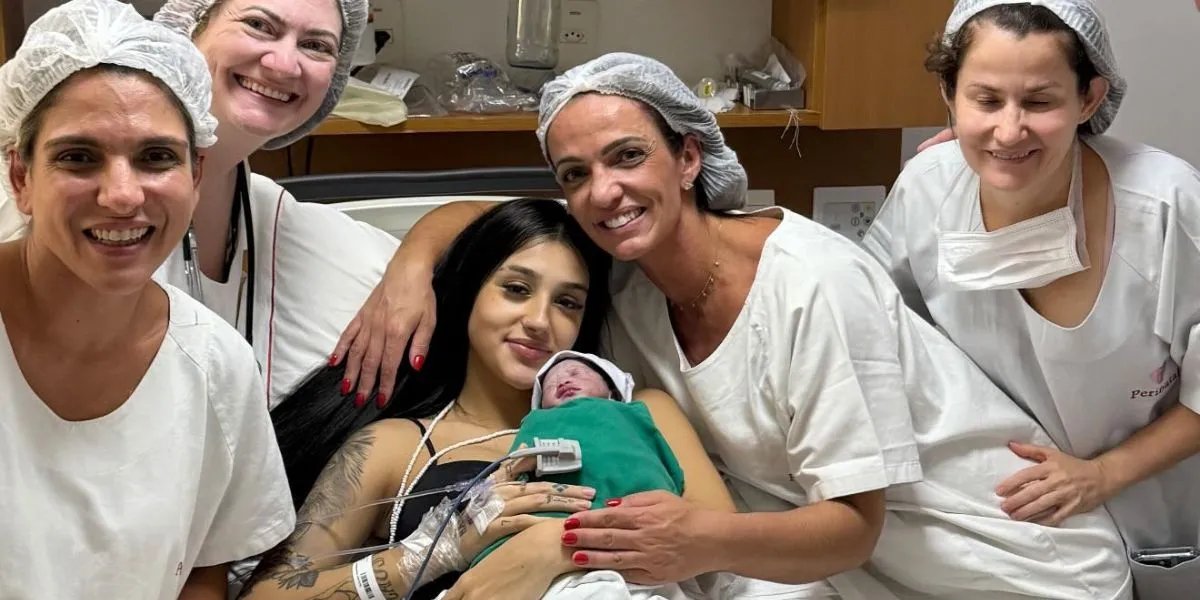 Nasce Maysha, filha de Bia Miranda com o cantor Gato Preto