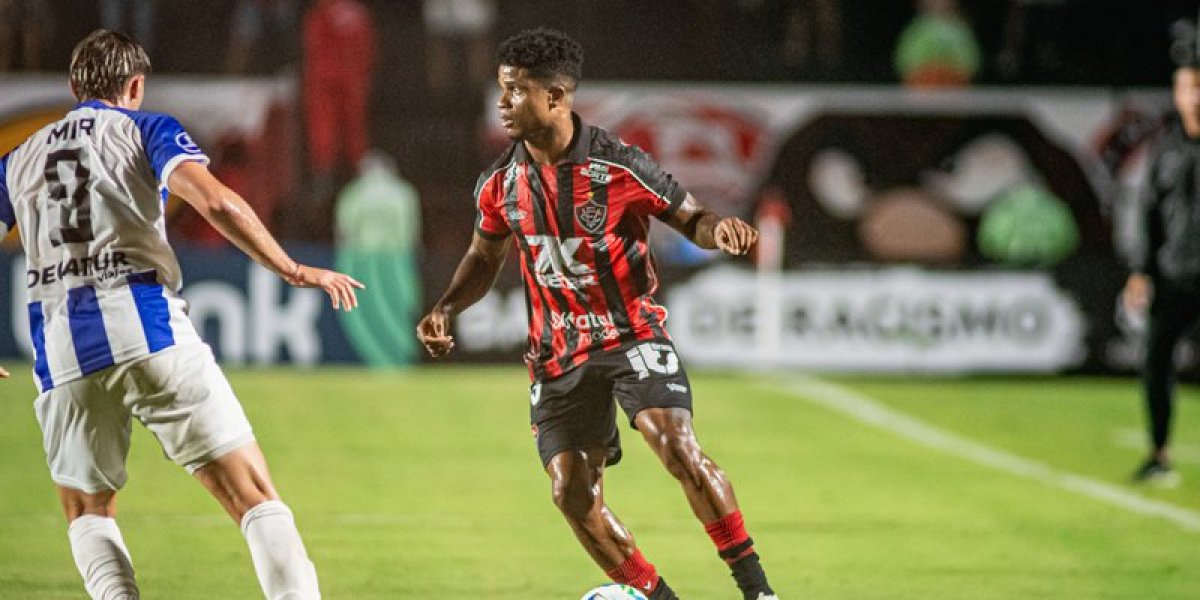 Jamerson em lance da partida