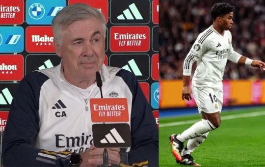 Ancelotti critica Endrick após atacante dar cavadinha em jogo do Real Madrid