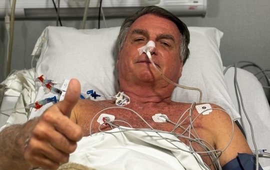 Boletim médico aponta piora no quadro clínico de Bolsonaro