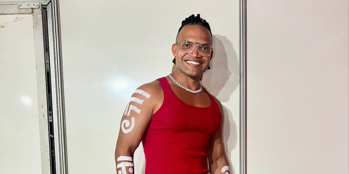 Buja, da Timbalada, opina sobre reforços do Bahia em entrevista na Fonte Nova