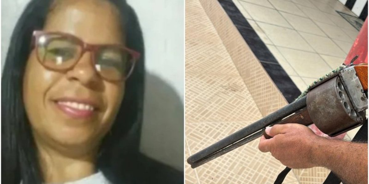 Rosana da Silva Santos foi morta na última terça-feira. Na prisão do pedreiro, foi encontrada uma arma calibre 28