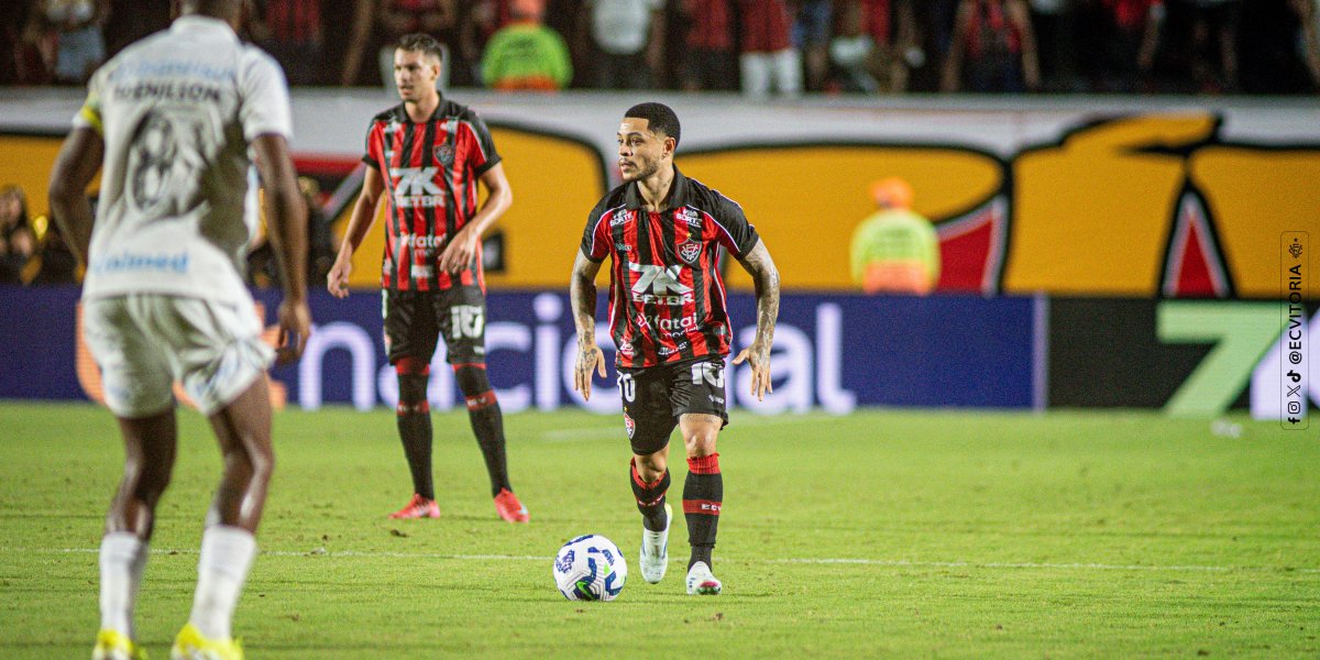 Vitória buscou o empate contra o Grêmio neste domingo