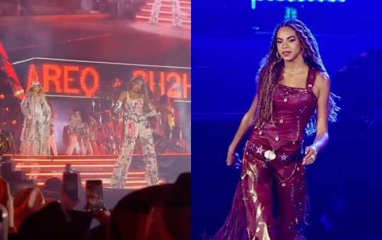 Filha de Beyoncé, Blue Ivy da show durante apresentação em turnê do álbum Cowboy Carter